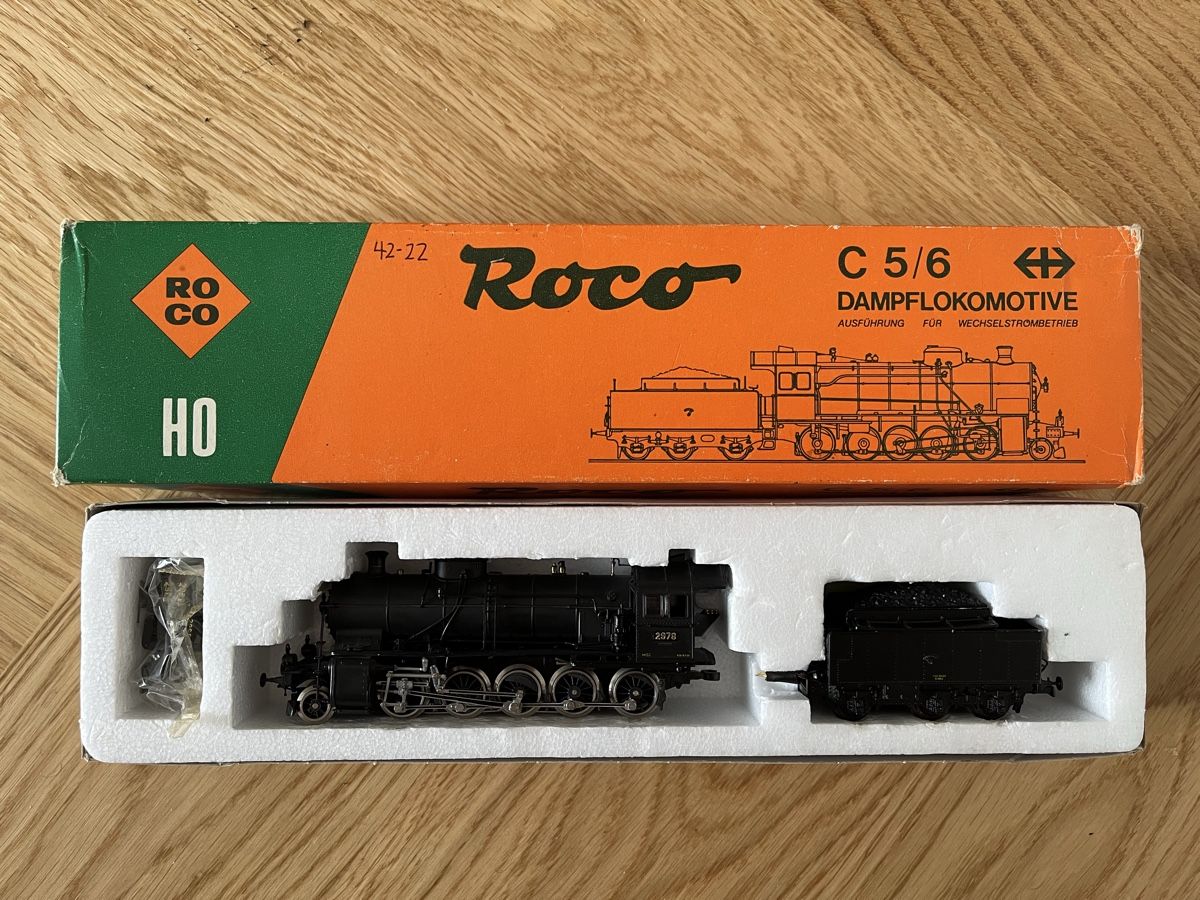 Roco Modellini di ferrovie: SBB C 5/6 Elefant Roco Ws/ Digital defekt – Difettoso da Basel venduto da Re620_11627 9