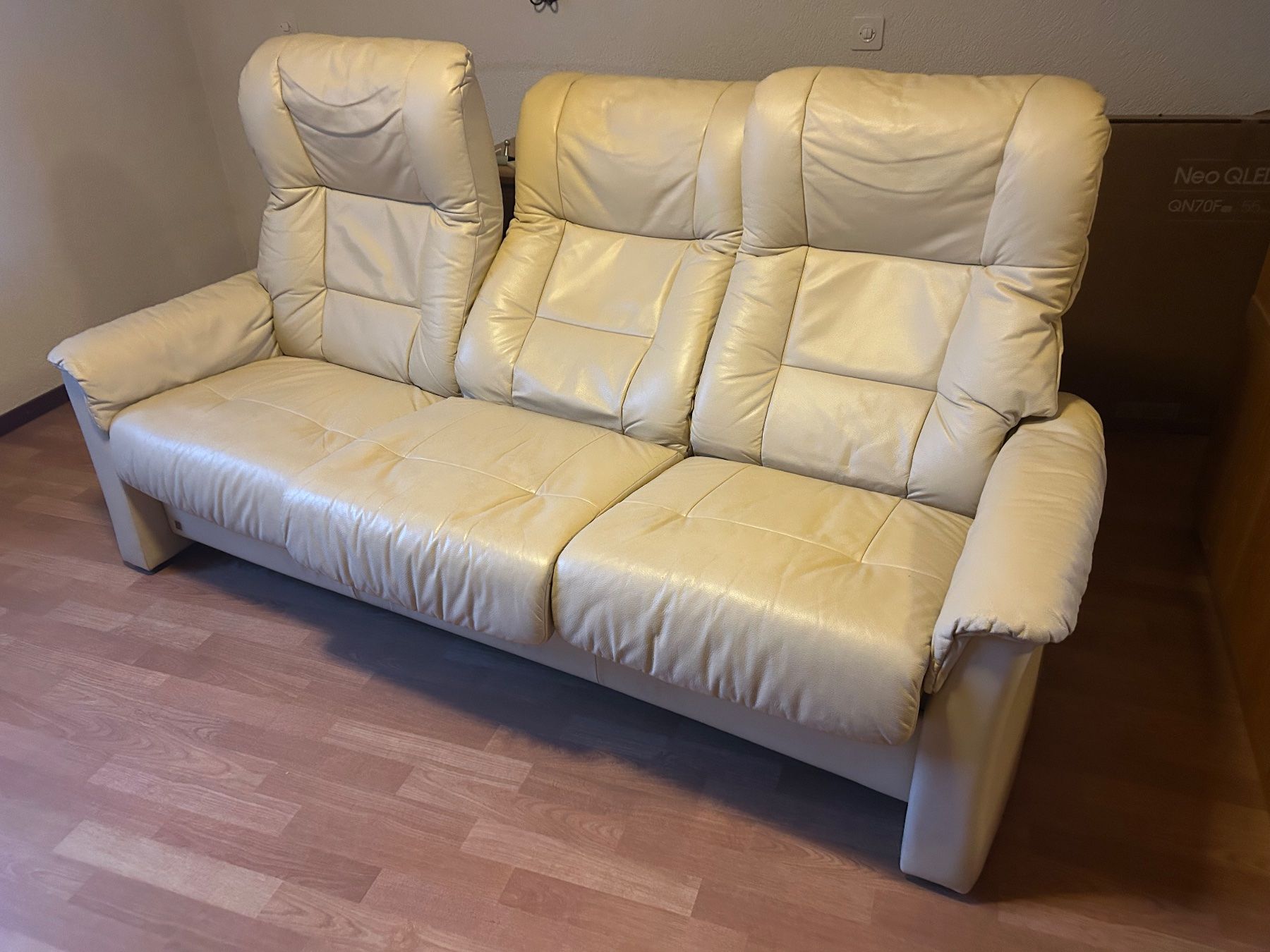 Divani: 3er Ledersofa Relax – Usato da Concise venduto da phi317 3
