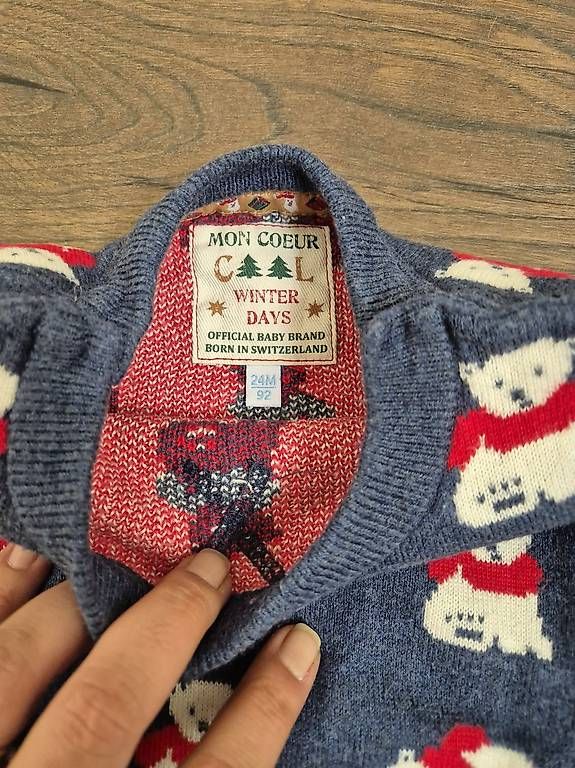 Maglioni & Felpe: Mon Coeur Baby-Strickpullover Winter Days Gr. 92 – Usato da Cham venduto da Nash7 1