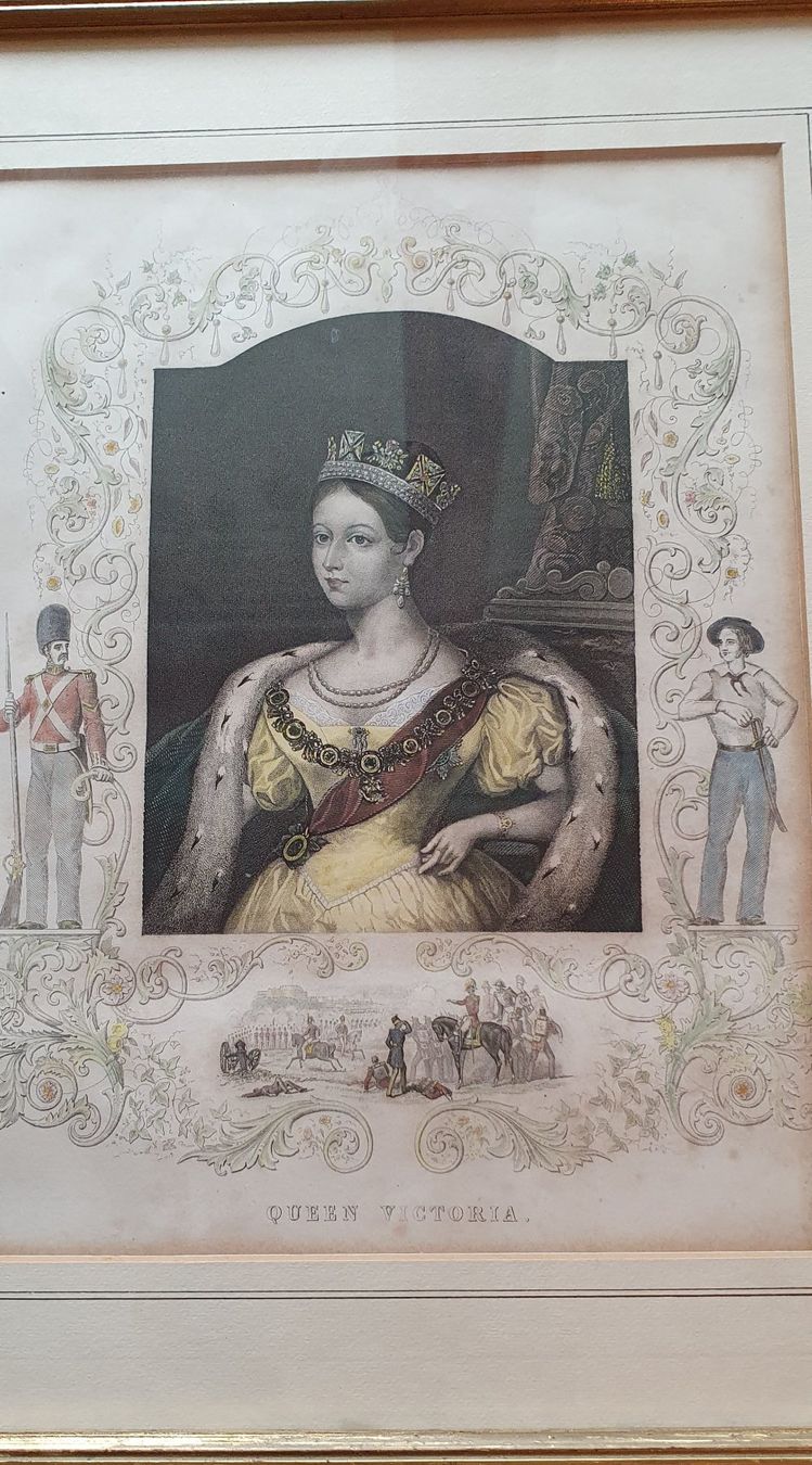 Incisioni: Bild - kolorierter Stich, Queen Victoria – Usato da Kreuzlingen venduto da Rschweiz1 1