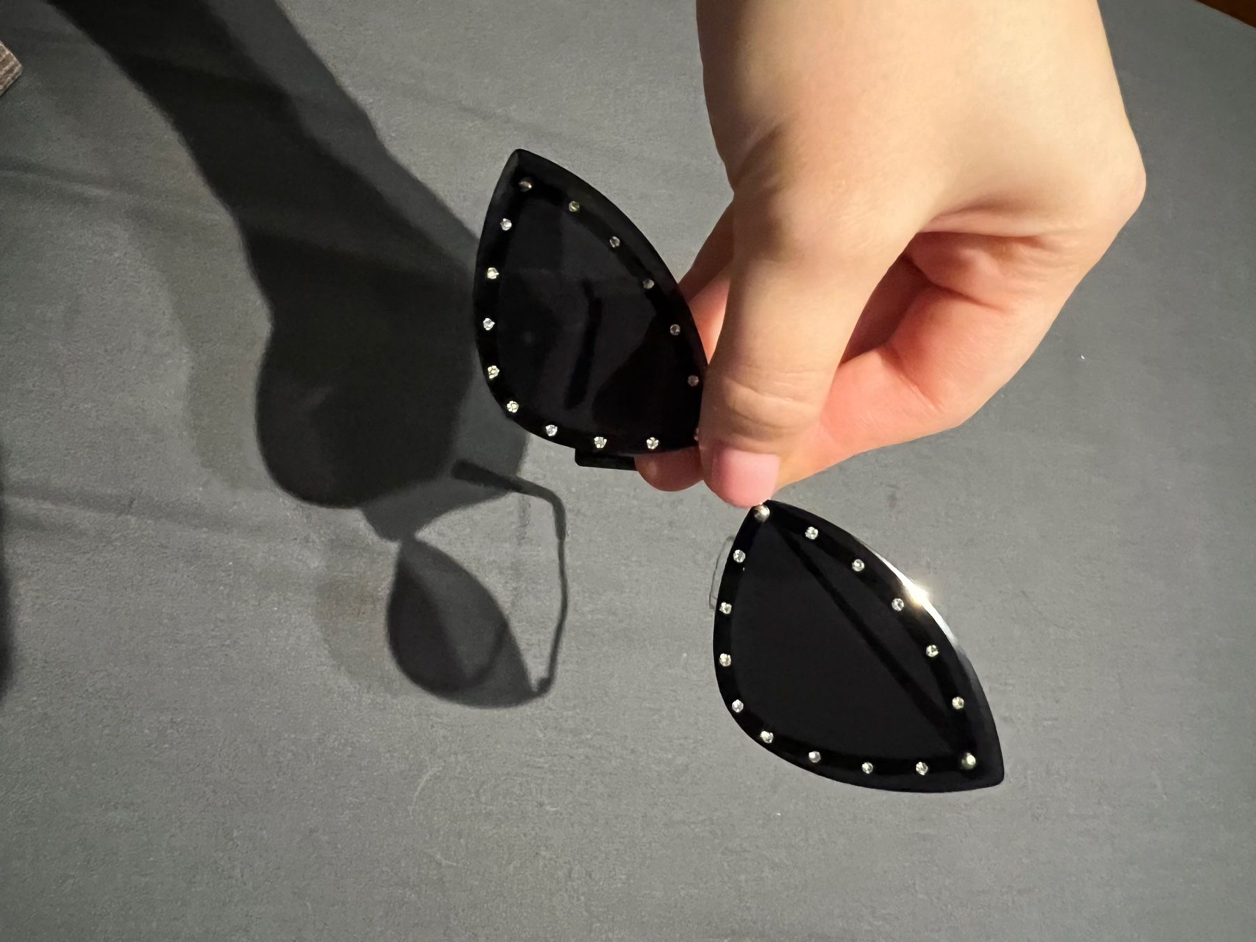 Occhiali & Lenti: Sunglasses cat-eye with gems – Nuovo e nell'imballaggio originale da Zug venduto da mkurganskaya 4