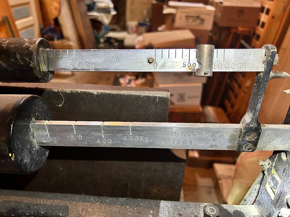 Bilance e pesi: Balance ancienne de gare CFF – Usato da Le Brassus venduto da Epicure57 4