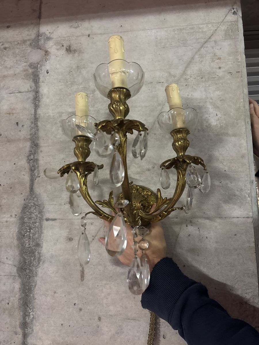 Lampade: Kristallwandlampe  – Usato da Kriens venduto da Wundertuete17