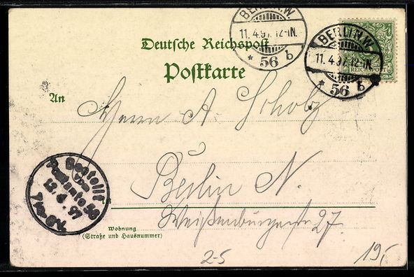 Cartes postales: Dr. Heinrich von Stephan, Gründer des W – D'occasion à Berlin par bartko-reher 1