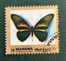 Briefmarken aus Adschman - Manama GESTEMPELT