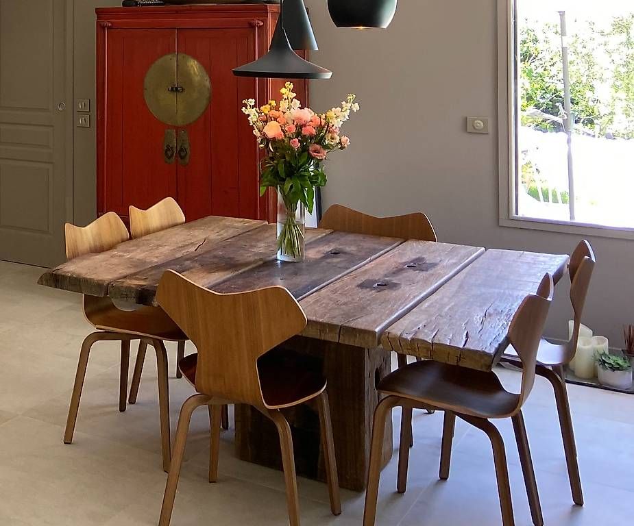 Tavoli: Tisch aus Rohholz  Designer: Thors – Usato da Rüschlikon venduto da FabbyZH
