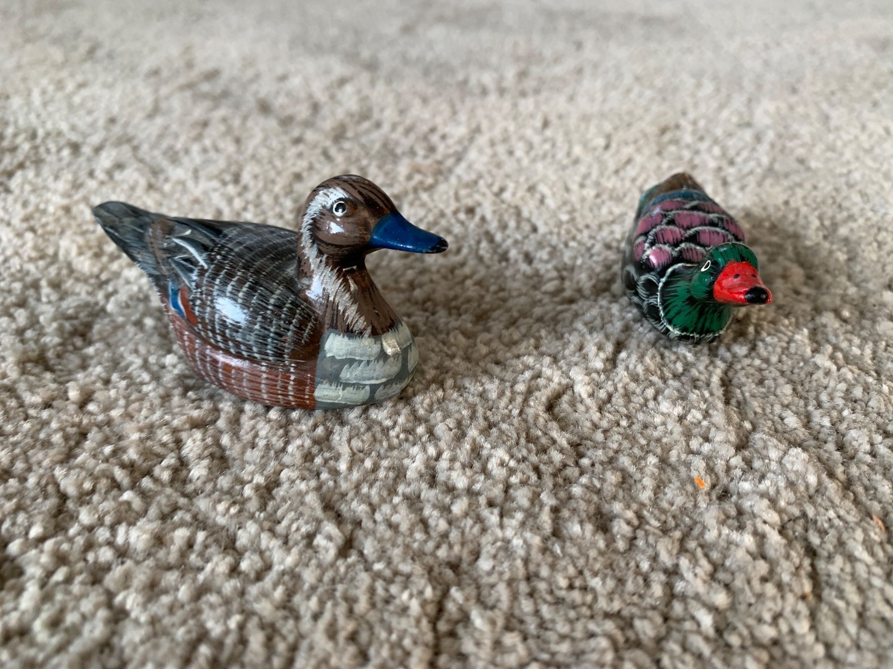 Statuette: Ente Enten bemalt Deko – Nuovo (secondo la descrizione) da Oberweningen venduto da Jogi2