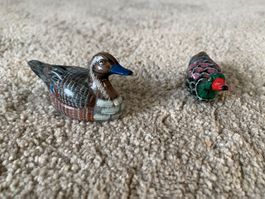 Ente Enten bemalt Deko