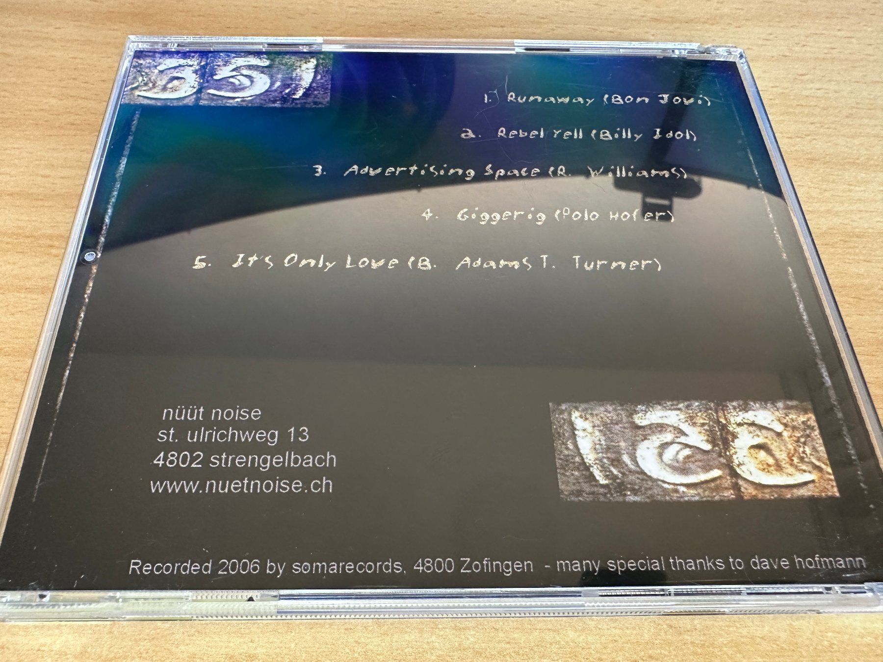 CD: nüüt noise - nüüt noise – Usato da Rikon im Tösstal venduto da Alpenmutz 1
