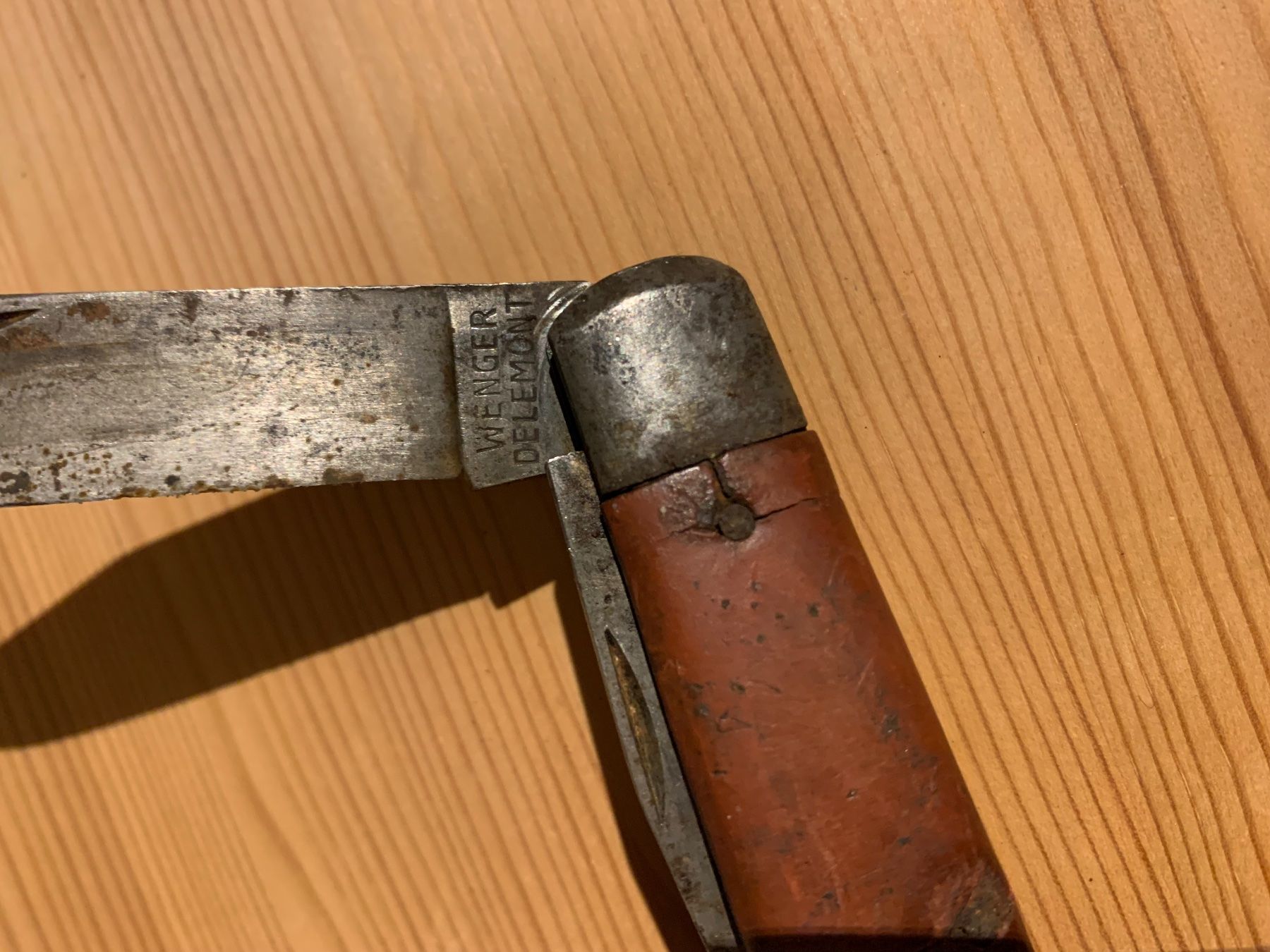 Taschenmesser: Wenger Delemont Sackmesser 1940 – Gebraucht aus Dotnacht von tmn_8 2