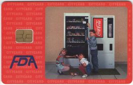 Coca-Cola - seltene Telefonkarte von Tschechien