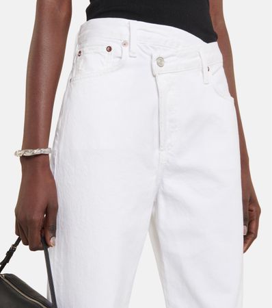 AGOLDE Criss Cross Jean, White, US Size 27