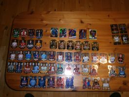 Fussball Sammelkarten Topps (insgesamt 59)