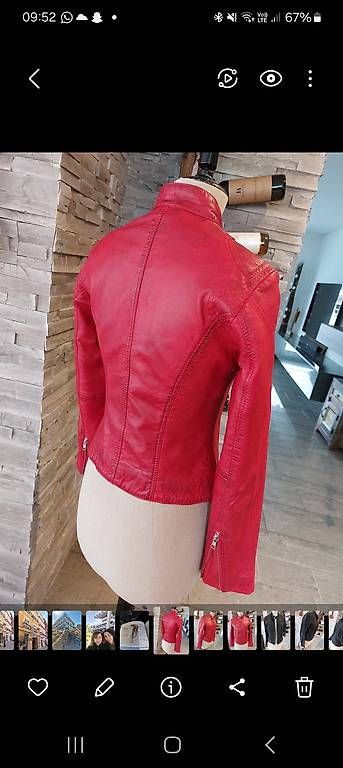 Vestes: Lederjacke – D'occasion à Schwarzenbach SG par Amalia08 1
