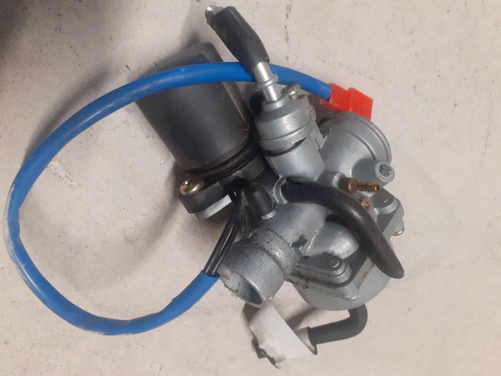Vergaser Mit Luftfilter Für Wolf RX50 & Viele 50cc Roller – Kompatibel Mit GY6 Motoren