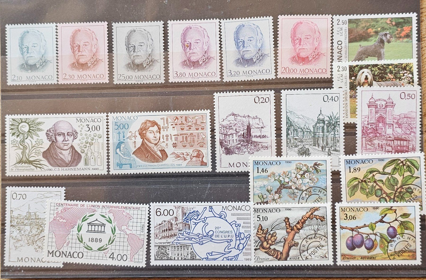 Tutti i francobolli: MONACO timbres neufs ** 1990 – Nuovo (secondo la descrizione) da Les Valettes venduto da Nuba1