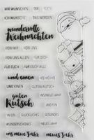Silikonstempel wundervolle Weihnachten