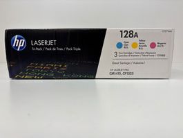 HP Laser-Toner CF371AM / 128A Magenta, Cyan und Yellow Neu