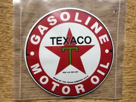 Gasoline Texaco benzin classic öl werbung reklame 
