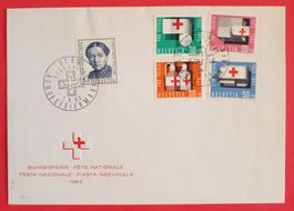 B8) 1963, Pro Patria FDC ohne Adresse Kt. 10.-