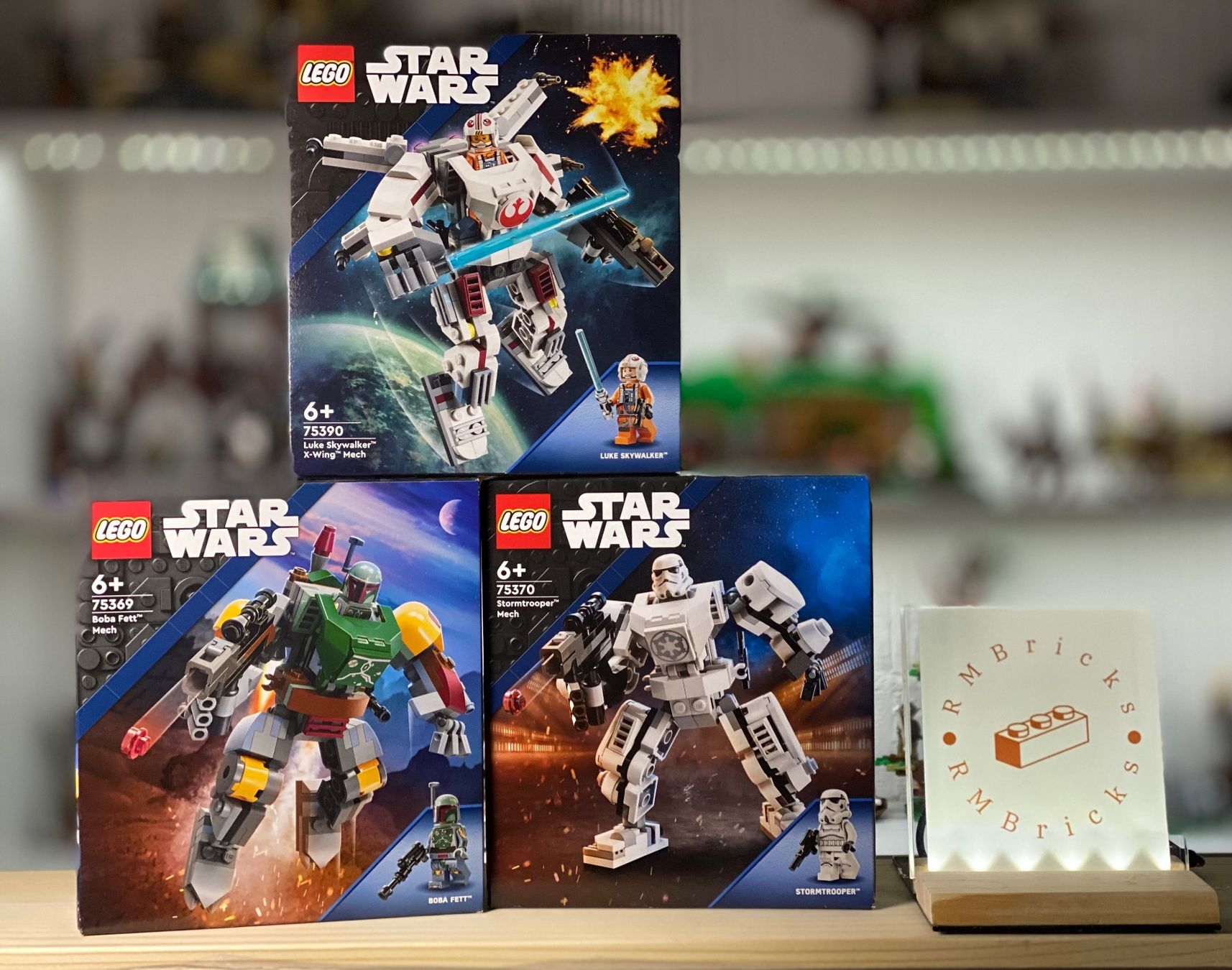Lego Kit di costruzioni: Lego Star Wars Mechs Bundle 75369, 75370, 75390 – Nuovo e nell'imballaggio originale da Appenzell venduto da RMBricks