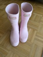Hunter wellington boots - Short rosa Grösse 38