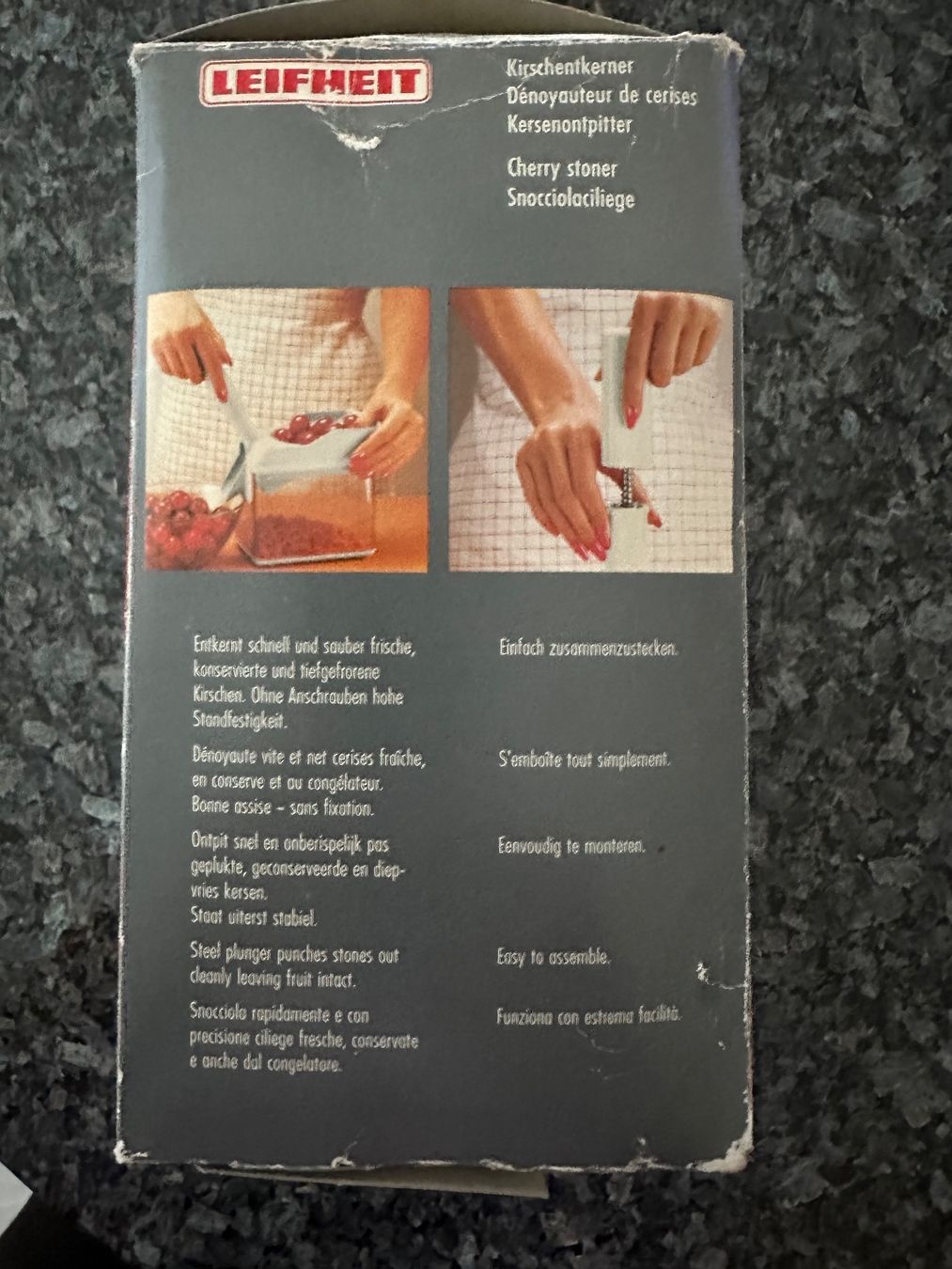 Leifheit Elettrodomestici da cucina: Leifheit Kirschenentsteiner – Nuovo (secondo la descrizione) da Pfäffikon ZH venduto da bingo74 1