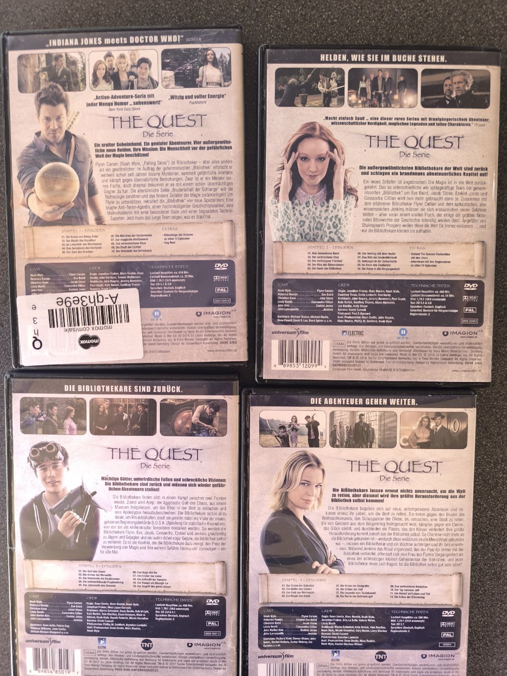 Tutti i DVDs: The Quest 4 Staffeln DVD – Usato da Schaffhausen venduto da gab_v5qf 2