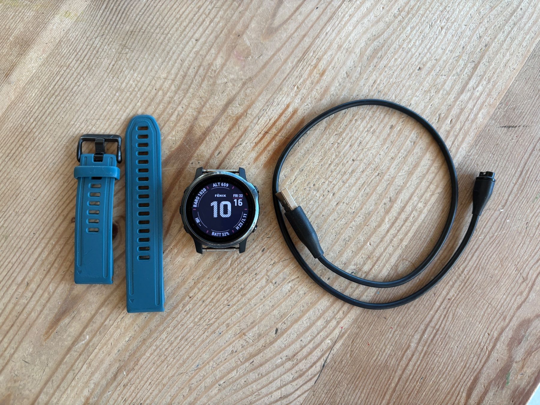 Garmin Smartwatch: Garmin Fenix 6s Pro – Usato da Baltschieder venduto da watchwhims 2