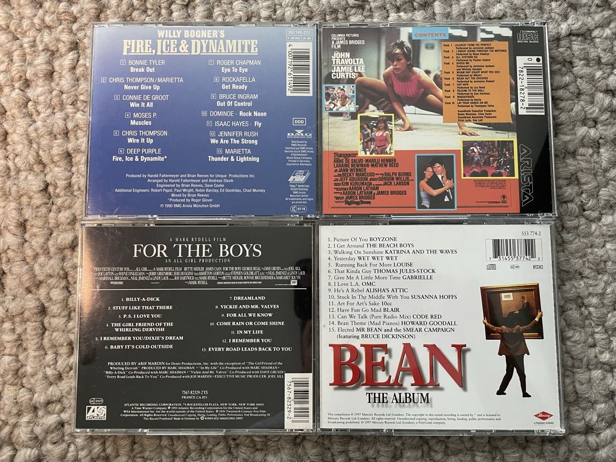 CD: Fire, Ice & Dynamite/Perfect/For The Boys/Mister Bean – Usato da Reinach AG venduto da trigger7811 1
