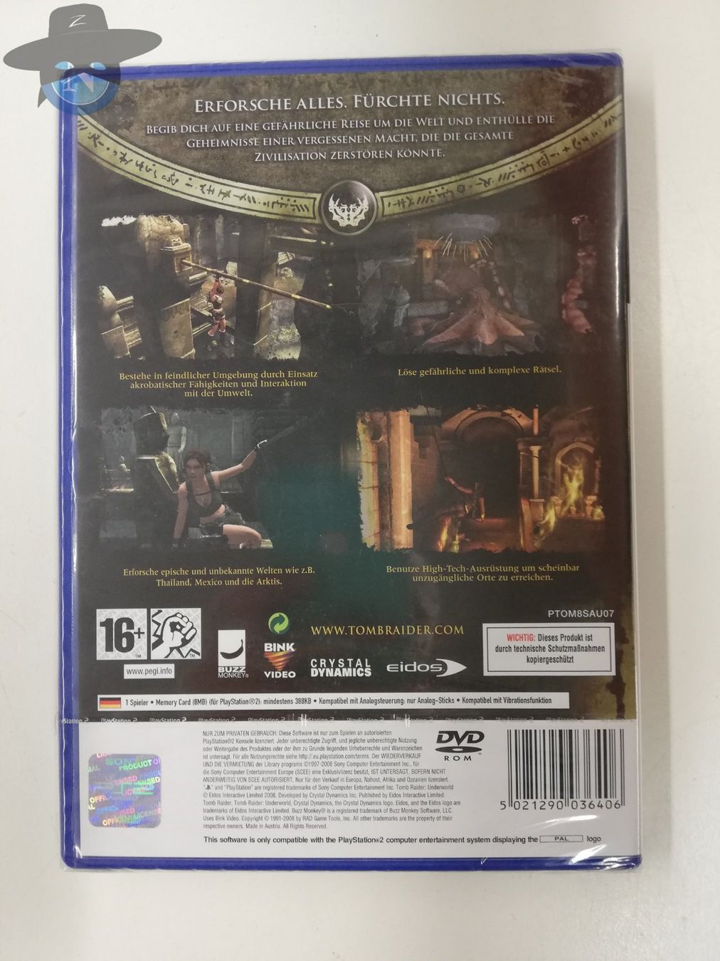 Sony Giochi: Tomb Raider - Underworld / Sony PS2 / NEU - sealed – Nuovo (secondo la descrizione) da St. Gallen venduto da zorro_dc 1