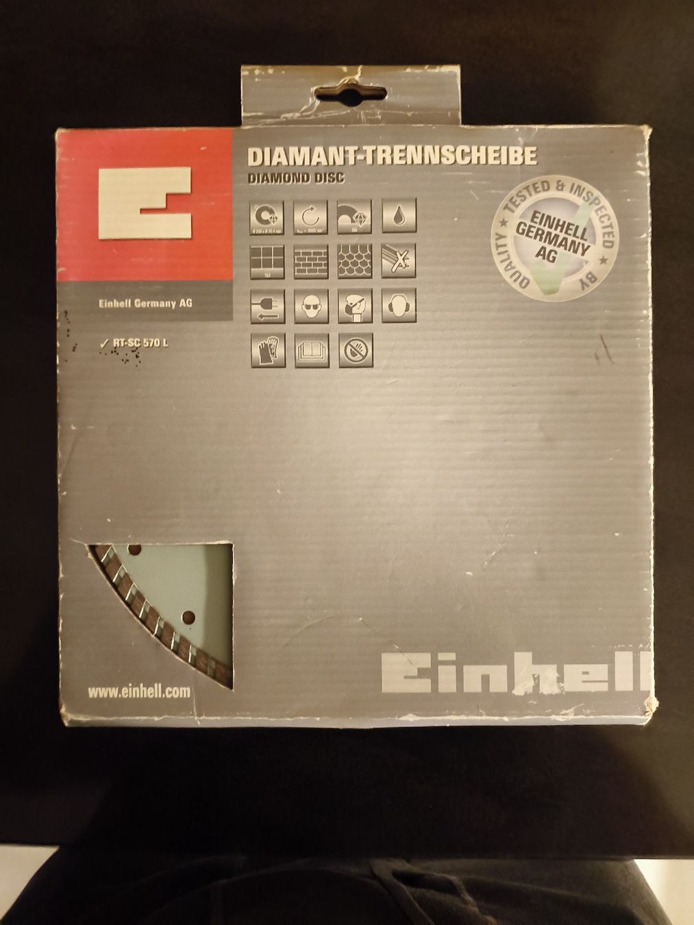 Einhell Tutti gli attrezzi: Diamant-Trennscheibe 250 mm Einhell – Nuovo (secondo la descrizione) da Oberbalm venduto da Retepsnahhu