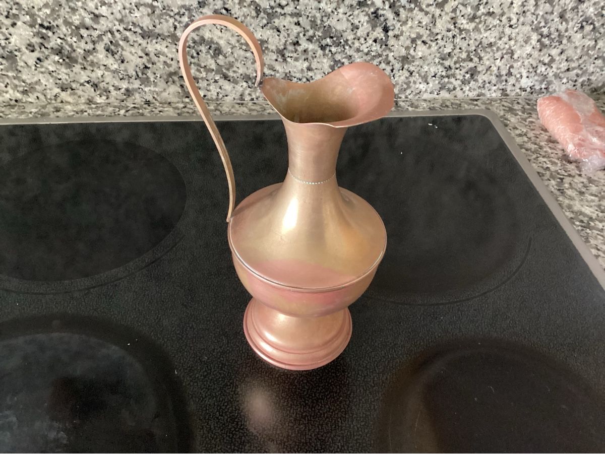 Karaffen: Antiker Kupfer Krug   – Gebraucht aus Minusio von scotch111 2