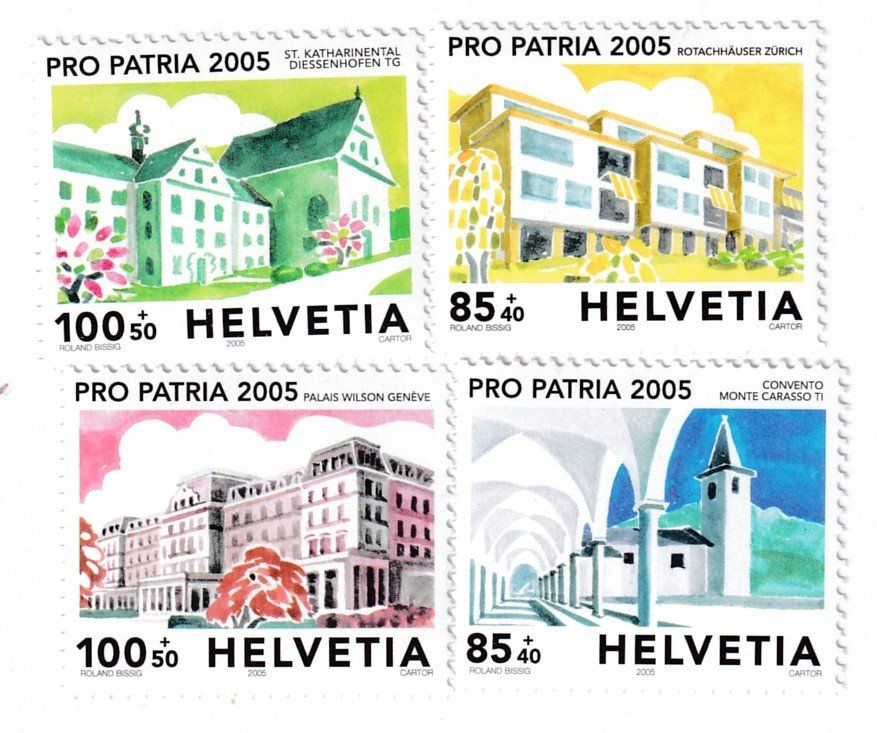 Tous les timbres: Schweiz  2005  ** – Neuf (Voir description) à Neuchâtel par karlpierrino