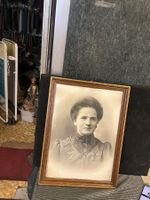 PHOTO ANCIENNE AVEC UNE INSCRIPTION