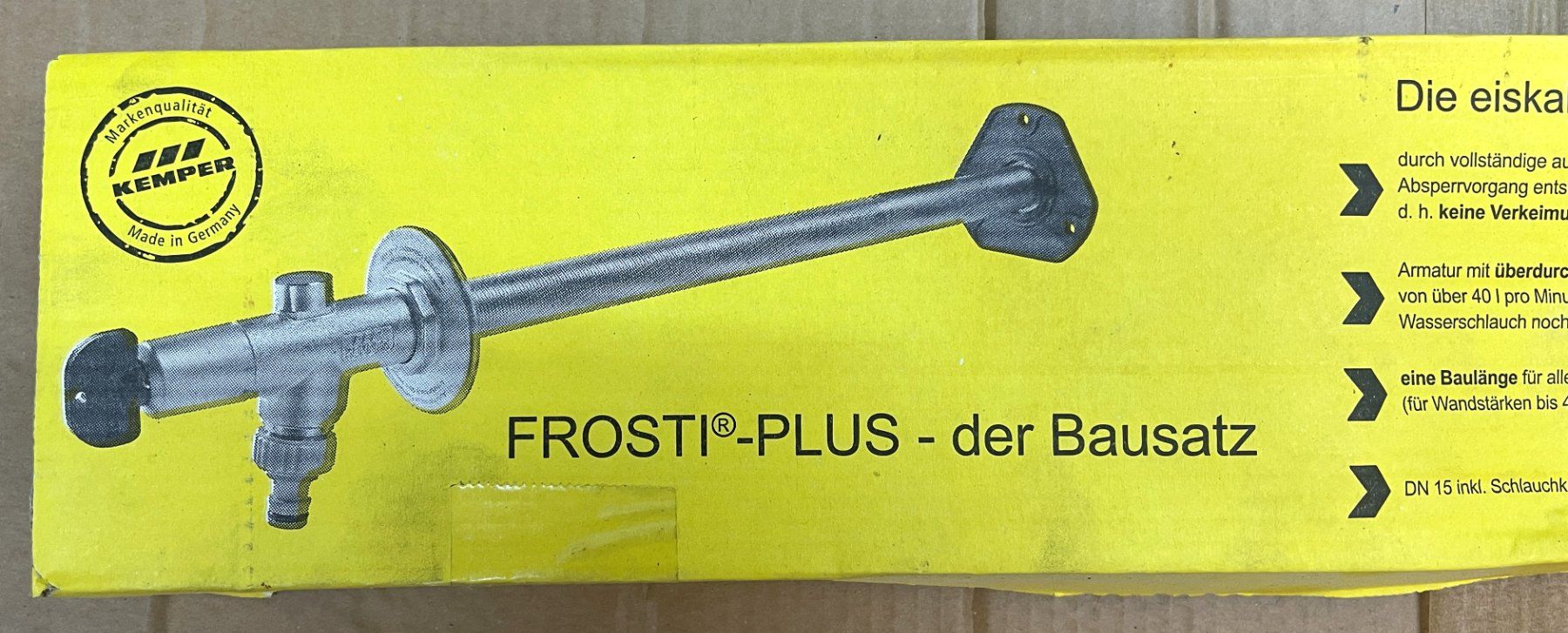 Armaturen: Kemper - FROSTI - Plus - der Bausatz – Neu und originalverpackt aus Oftringen von Vucki 2