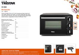 Mini-Backofen - 19 L - 1300 W - OV-3620