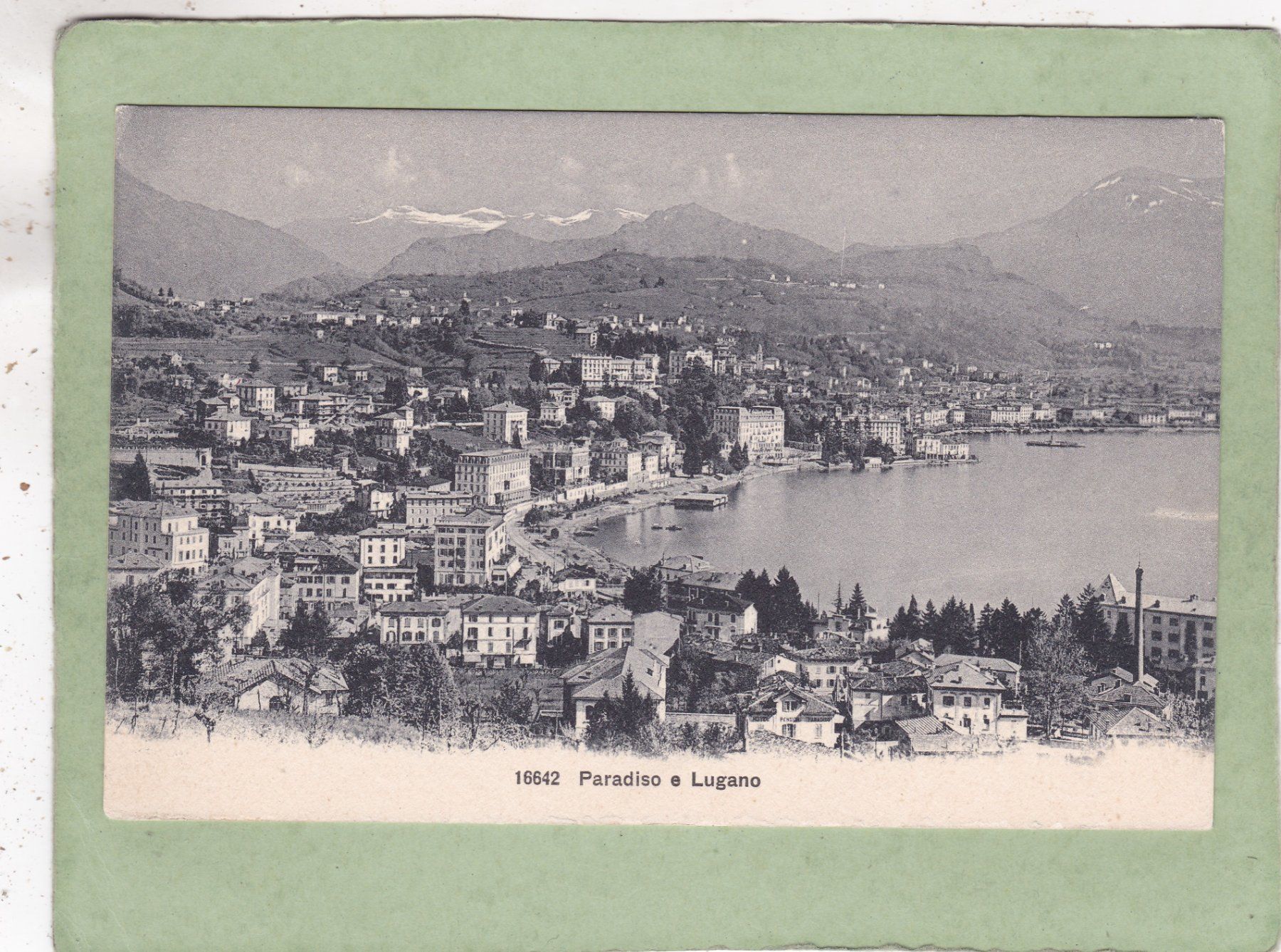 Cartoline postali: Paradiso e Lugano – Usato da Herisau venduto da Lisegrat2008
