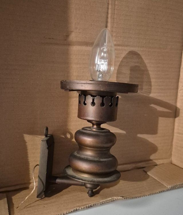 Lampes: Rustikale Wandlampe, Vintage-Stil – D'occasion à Liebefeld par DekoBrokland 2