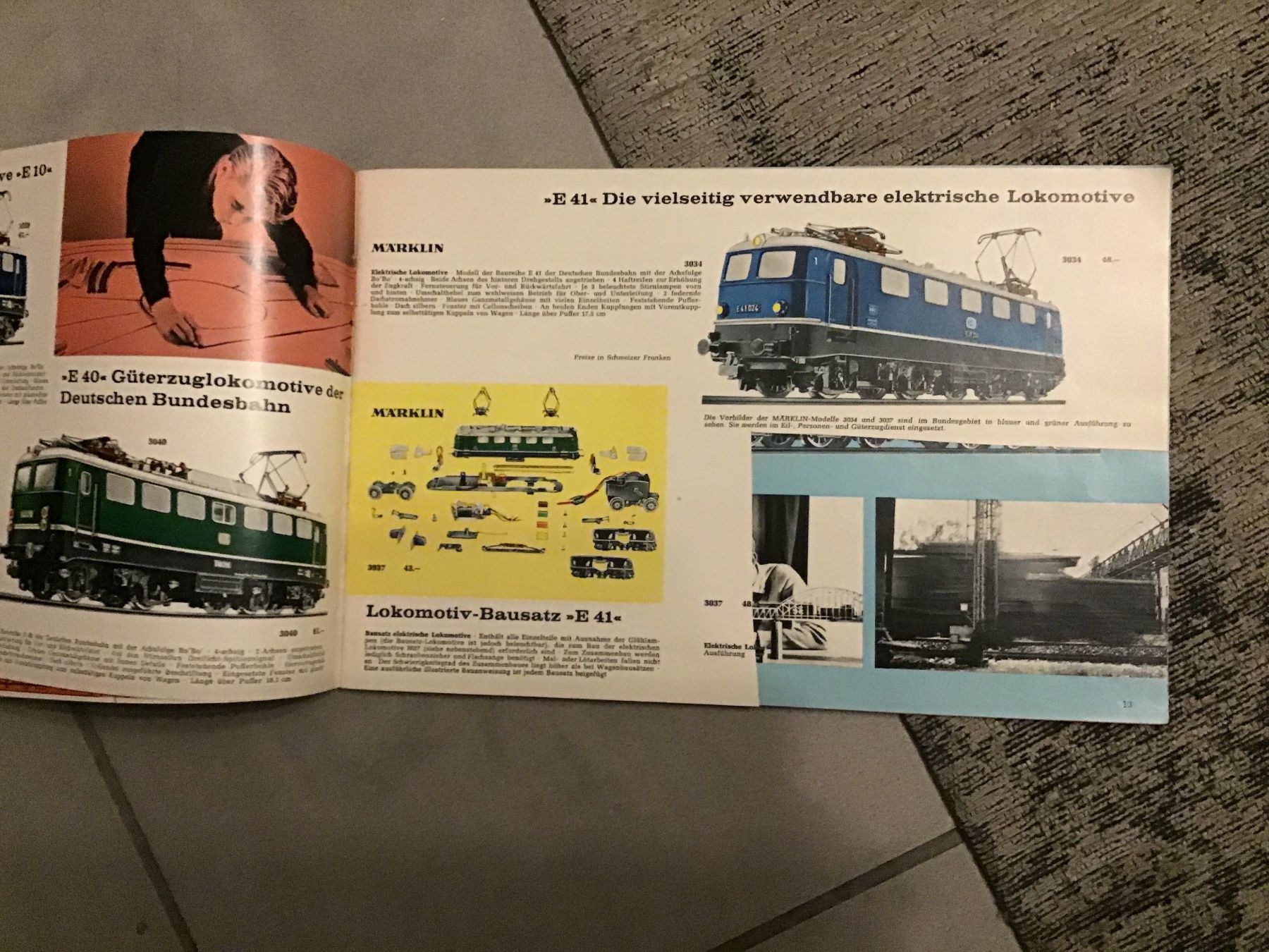Märklin Documenti: Märklin Katalog ca. 1968 mit fehlendem Umschlag, – Usato da Scherzingen venduto da Starseller62 2