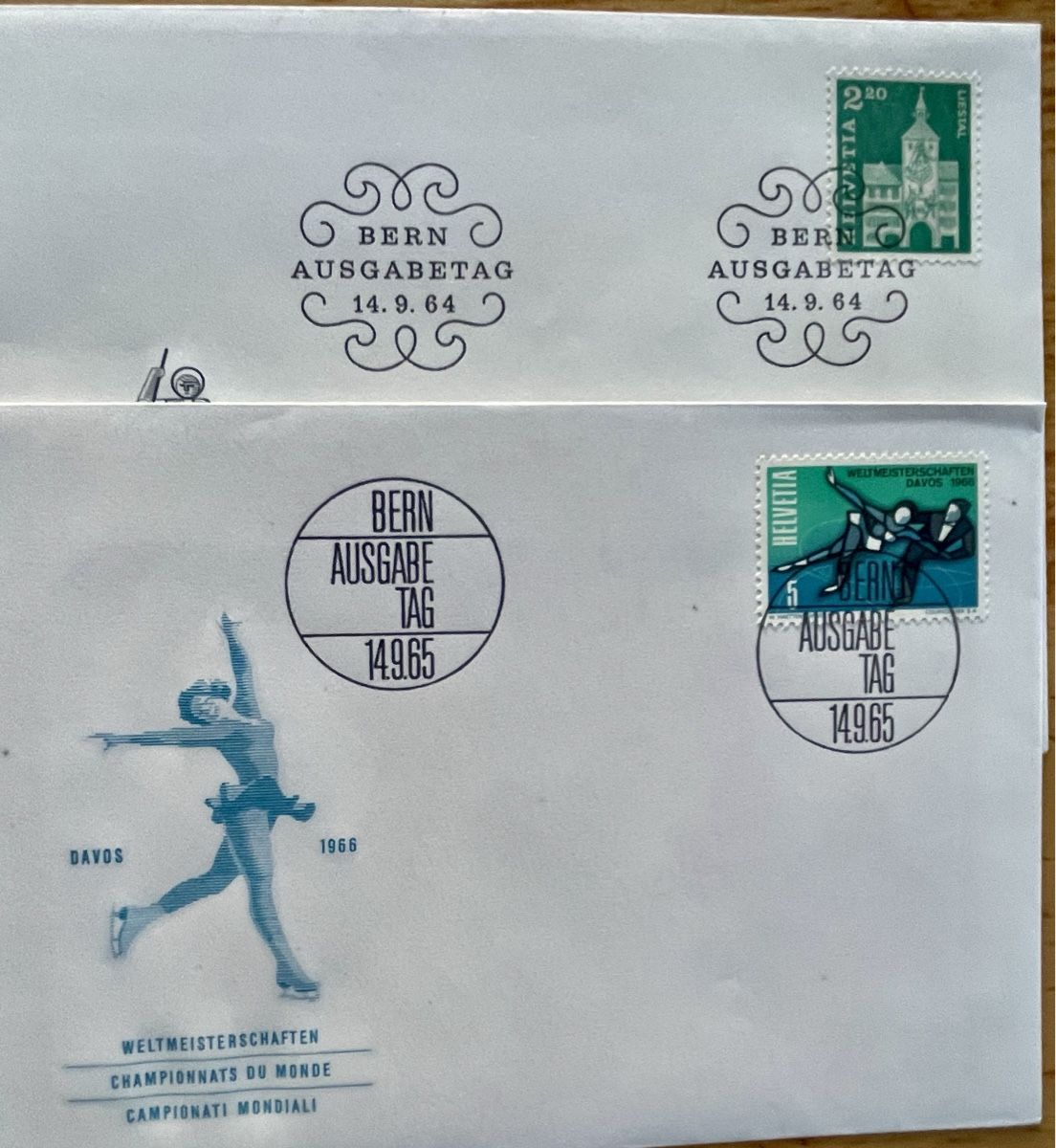 Alle Briefmarken: 10 CH-Ersttagsbriefe 1961-1971, s. Abbildungen – Gebraucht aus Rorschach von Ziltenera 7