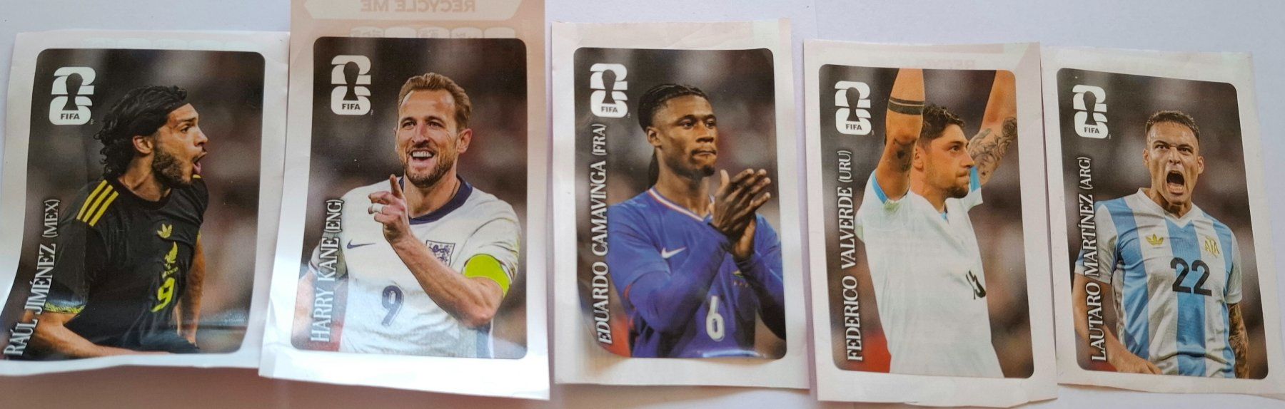 Panini Carte collezionabili: 5x WM 2026 Coca - Cola Paninibilder . – Nuovo (secondo la descrizione) da Rotkreuz venduto da keerthdi 1