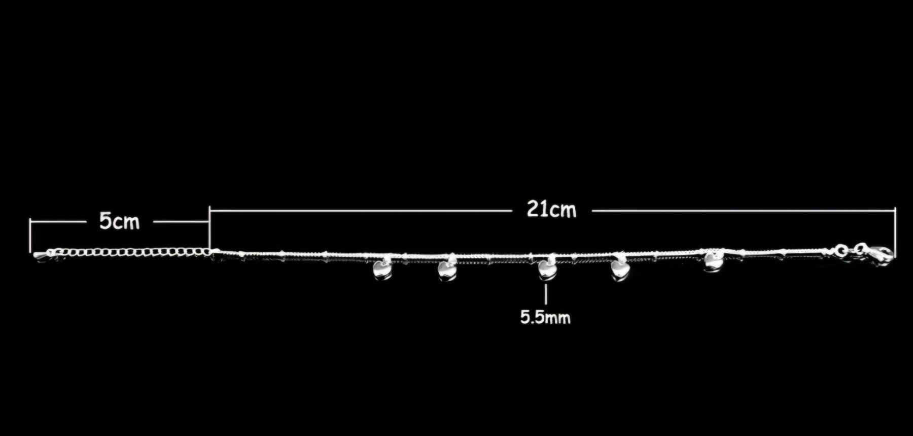 Catenine: Fusskette 925 Sterling Silber(NEU) – Nuovo (secondo la descrizione) da Zürich venduto da Edelshop 2