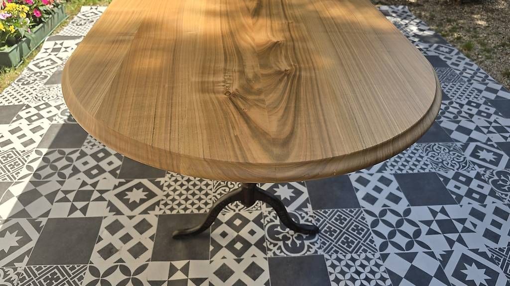 Tables: Table de bistrot (Glarus) – D'occasion à Mollens VD par espritartdeco 2