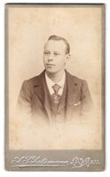 Fotografie A. Schatzmann, Aarau, Herr in