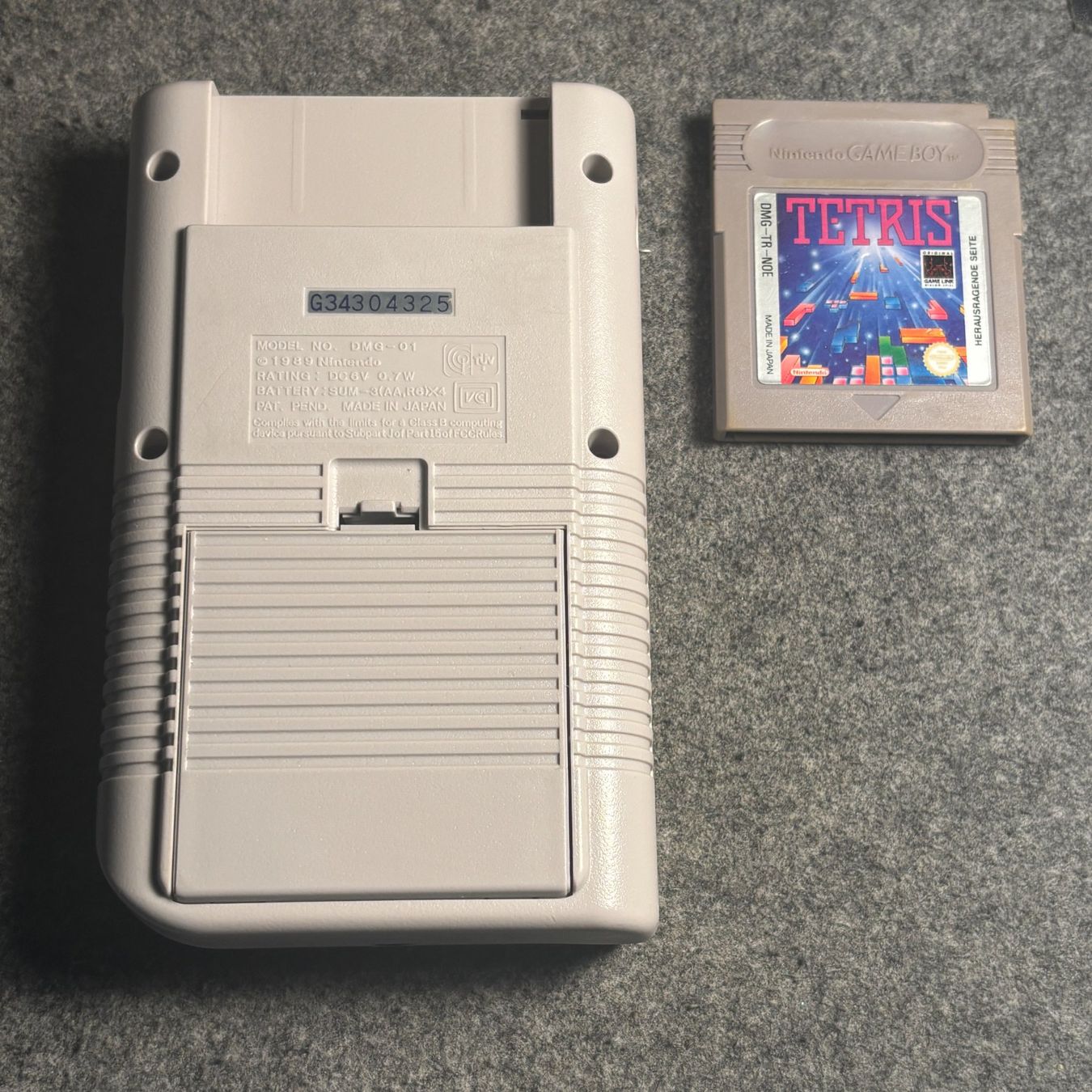 Nintendo Konsolen: GameBoy Classic DMG-01 Konsole Original + Tetris – Gebraucht aus Mollis von GamingCorner 3