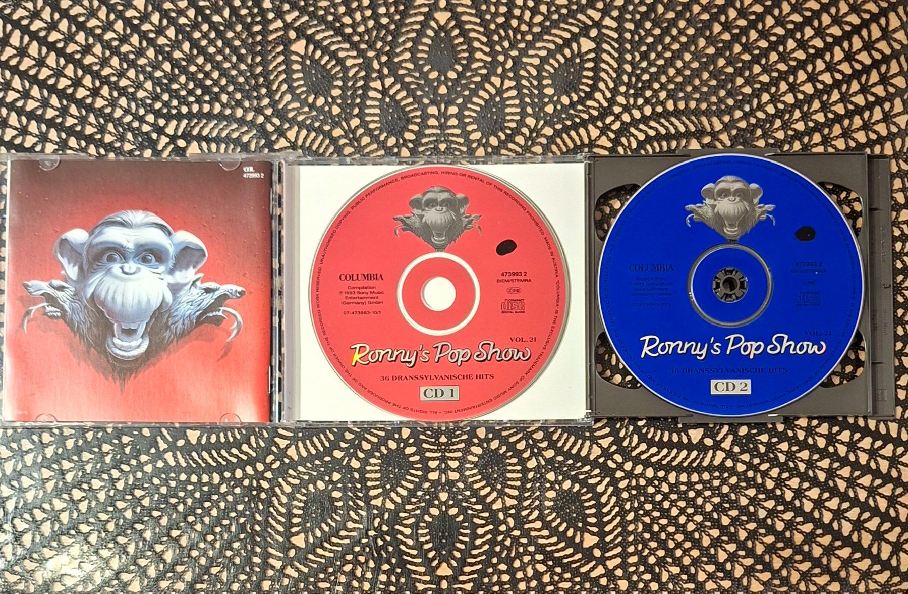 CDs: Ronny's Pop Show 21, 2CD Hit Compilation Sampler 1993 – Gebraucht aus Amriswil von Celini3 2