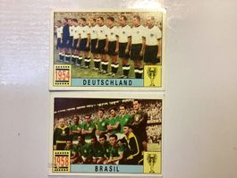 2 x Panini Fussball WM Sammelbilder "MEXICO 70“ Top & RAR!!