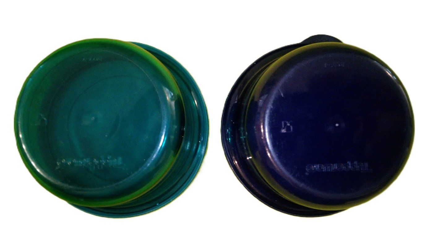 Tupperware Contenitori & Simili: 2 TUPPERWARE Mini Vorratsbehälter rund mit Deckel – Usato da Werdenberg venduto da EXA-Secondhand 2