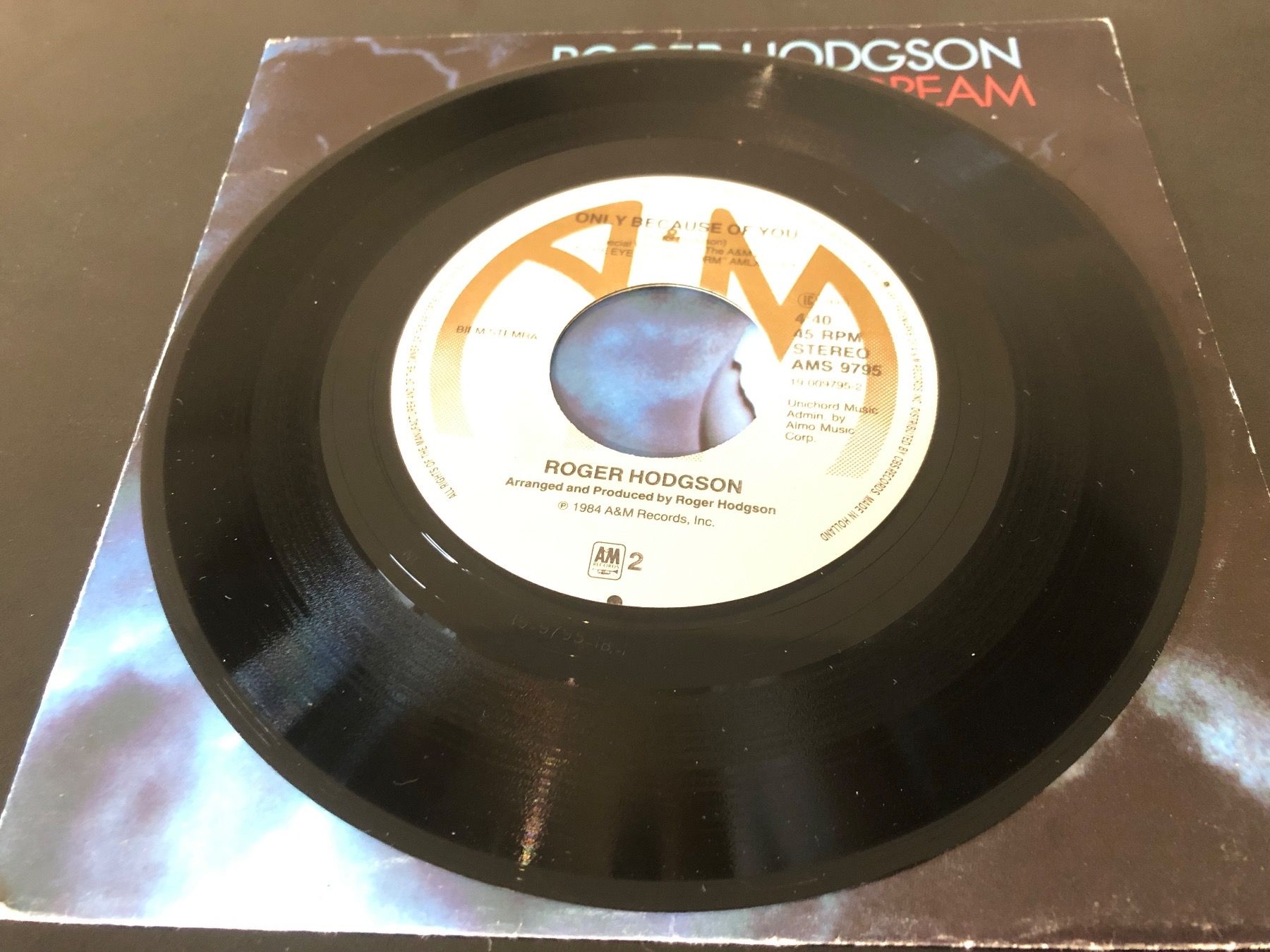 Vinyles: Roger Hodgson - Had A Dream 7“ Single – D'occasion à Schübelbach par Klabauterli 2